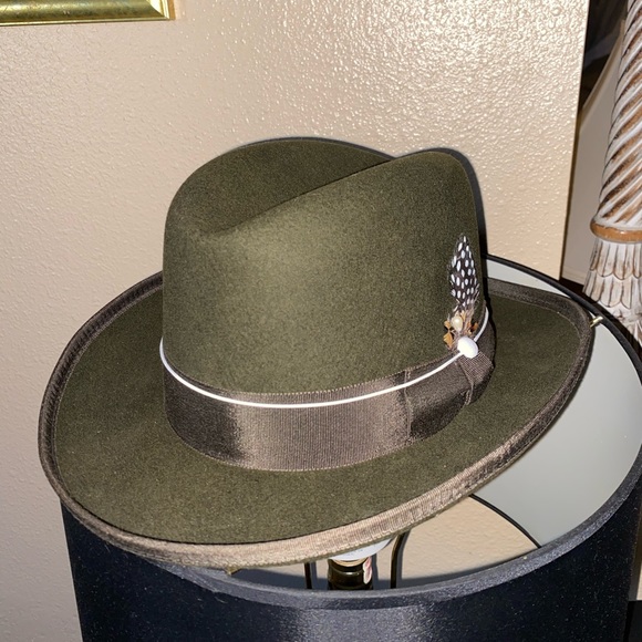 Olive Green GodFather Hat